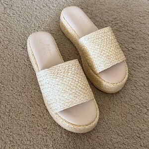 Anthropologie Montego slide sandals